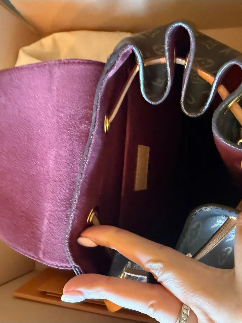 Louis Vuitton Monogram Montsouris NM backpack